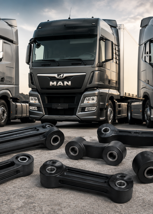 Mercedes Actros uyumlu gergi lastiği ve ağır vasıta kauçuk parçası